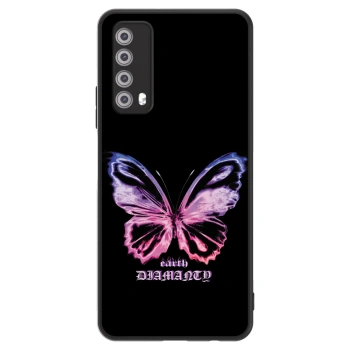 Szilikon tok erre a típusra Huawei P Smart 2021 - Diamanty Purple