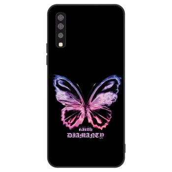 Szilikon tok erre a típusra Samsung Galaxy A70 A705F - Diamanty Purple