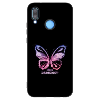 Picasee fekete szilikon tok az alábbi mobiltelefonokra Huawei P20 Lite - Diamanty Purple