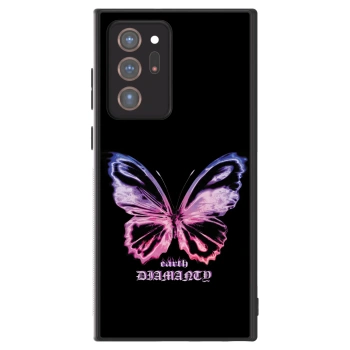 Szilikon tok erre a típusra Samsung Galaxy Note 20 Ultra - Diamanty Purple