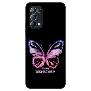 Szilikon tok erre a típusra OPPO Reno 5 5G - Diamanty Purple