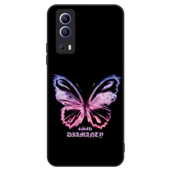 Szilikon tok erre a típusra Vivo Y52 5G - Diamanty Purple