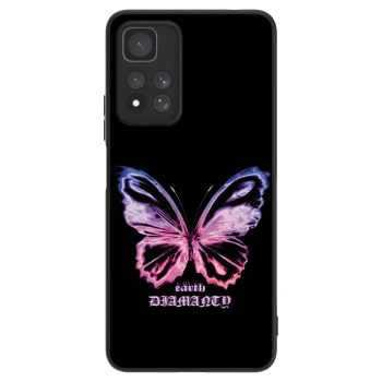 Szilikon tok erre a típusra Xiaomi Redmi Note 11 Pro+ 5G - Diamanty Purple