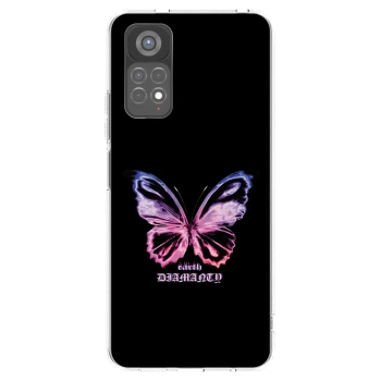 Picasee átlátszó szilikon tok az alábbi mobiltelefonokra Xiaomi Redmi Note 11S 5G - Diamanty Purple