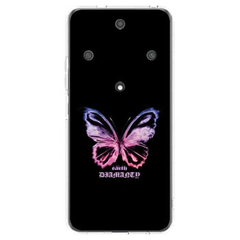 Picasee átlátszó szilikon tok az alábbi mobiltelefonokra Honor Magic5 Lite 5G - Diamanty Purple