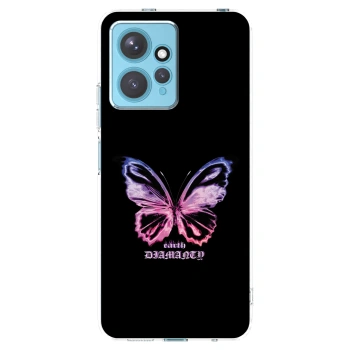 Picasee átlátszó szilikon tok az alábbi mobiltelefonokra Xiaomi Redmi Note 12 4G - Diamanty Purple