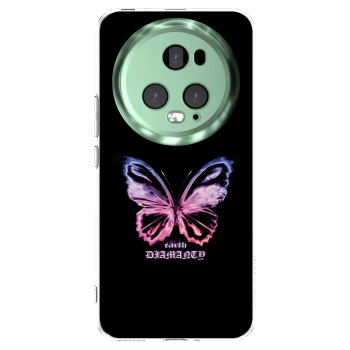 Picasee átlátszó szilikon tok az alábbi mobiltelefonokra Honor Magic5 Pro - Diamanty Purple