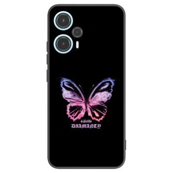 Picasee fekete szilikon tok az alábbi mobiltelefonokra Xiaomi Poco F5 - Diamanty Purple