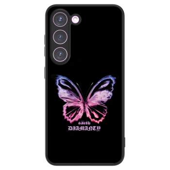 Picasee ULTIMATE CASE PowerShare Samsung Galaxy S23 5G - készülékre - Diamanty Purple