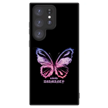 Picasee ULTIMATE CASE PowerShare Samsung Galaxy S23 Ultra 5G - készülékre - Diamanty Purple