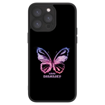 Picasee ULTIMATE CASE Apple iPhone 15 Pro Max - készülékre - Diamanty Purple