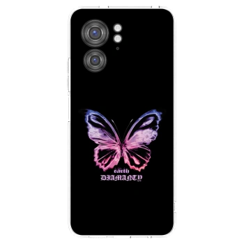 Picasee átlátszó szilikon tok az alábbi mobiltelefonokra Motorola Edge 40 - Diamanty Purple