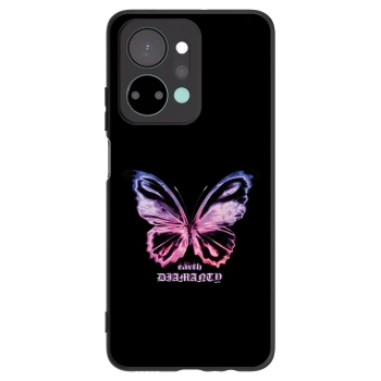 Picasee fekete szilikon tok az alábbi mobiltelefonokra Honor X7a - Diamanty Purple