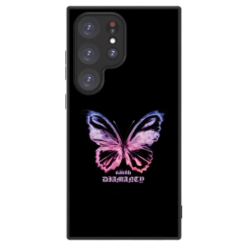 Szilikon tok erre a típusra Samsung Galaxy S24 Ultra S928B 5G - Diamanty Purple