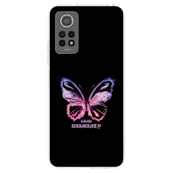 Picasee átlátszó szilikon tok az alábbi mobiltelefonokra Xiaomi Redmi Note 12 Pro 4G - Diamanty Purple