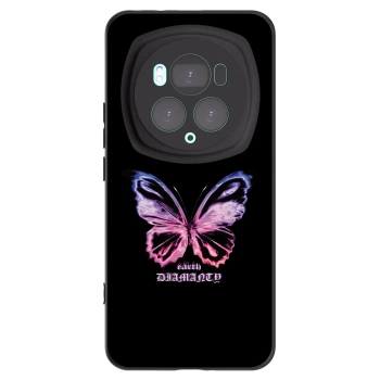 Picasee fekete szilikon tok az alábbi mobiltelefonokra Honor Magic6 Pro - Diamanty Purple