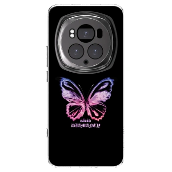 Picasee átlátszó szilikon tok az alábbi mobiltelefonokra Honor Magic6 Pro - Diamanty Purple