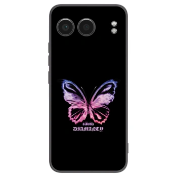 Picasee fekete szilikon tok az alábbi mobiltelefonokra OnePlus Nord 4 - Diamanty Purple