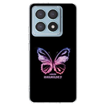 Picasee átlátszó szilikon tok az alábbi mobiltelefonokra Xiaomi 14T Pro - Diamanty Purple