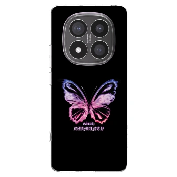 Picasee átlátszó szilikon tok az alábbi mobiltelefonokra Xiaomi Redmi Note 14 Pro+ 5G - Diamanty Purple