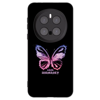Picasee fekete szilikon tok az alábbi mobiltelefonokra Honor Magic7 Pro 5G - Diamanty Purple