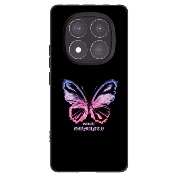 Picasee fekete szilikon tok az alábbi mobiltelefonokra Xiaomi Redmi Note 14 Pro 4G - Diamanty Purple
