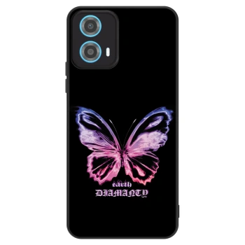 Szilikon tok erre a típusra Motorola Moto G34 5G - Diamanty Purple