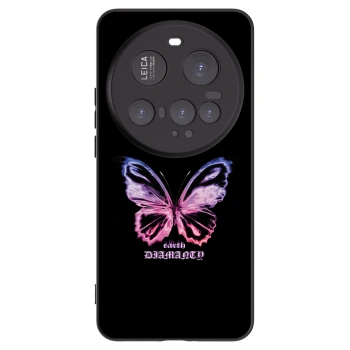 Picasee fekete szilikon tok az alábbi mobiltelefonokra Xiaomi 15 Ultra - Diamanty Purple