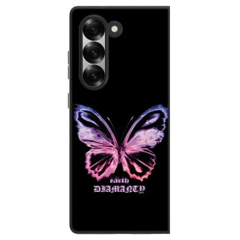 Szilikon tok erre a típusra Samsung Galaxy Z Fold6 5G - Diamanty Purple