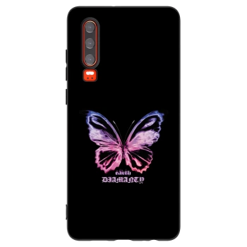 Picasee fekete szilikon tok az alábbi mobiltelefonokra Huawei P30 - Diamanty Purple