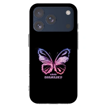 Picasee átlátszó szilikon tok az alábbi mobiltelefonokra Apple iPhone 17 Pro - Diamanty Purple