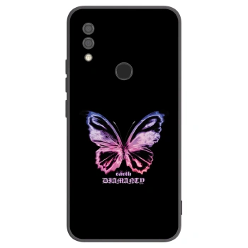Picasee fekete szilikon tok az alábbi mobiltelefonokra Xiaomi Redmi 7 - Diamanty Purple