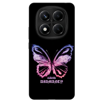 Szilikon tok erre a típusra Xiaomi Redmi Note 14 Pro 5G - Diamanty Purple