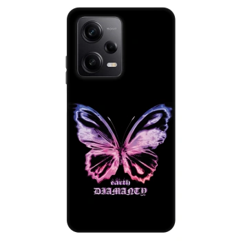 Szilikon tok erre a típusra Xiaomi Redmi Note 12 Pro+ 5G - Diamanty Purple