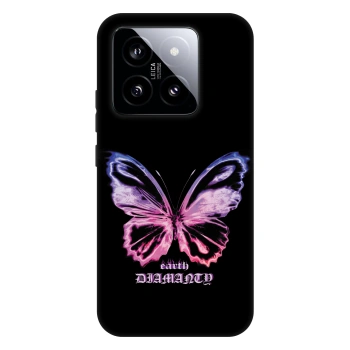 Szilikon tok erre a típusra Xiaomi 14 - Diamanty Purple