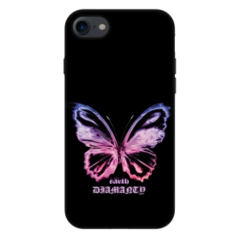 Szilikon tok erre a típusra Apple iPhone SE 2020 - Diamanty Purple