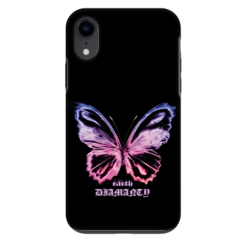 Szilikon tok erre a típusra Apple iPhone XR - Diamanty Purple
