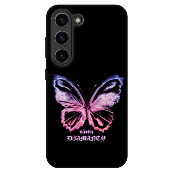 Picasee Fashion Case Samsung Galaxy S23+ 5G - Diamanty Purple
