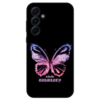 Szilikon tok erre a típusra Samsung Galaxy A55 5G A556B - Diamanty Purple