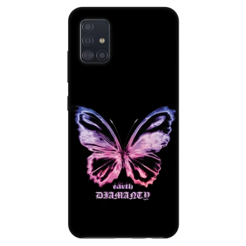 Szilikon tok erre a típusra Samsung Galaxy A51 A515F - Diamanty Purple