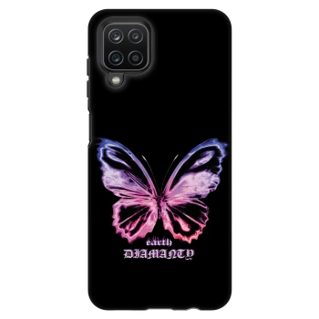 Szilikon tok erre a típusra Samsung Galaxy A12 A125F - Diamanty Purple