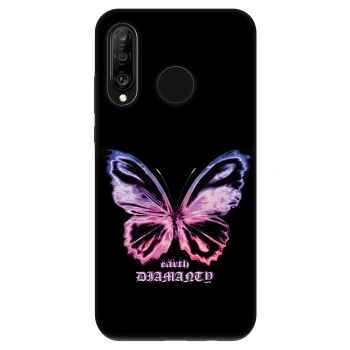 Szilikon tok erre a típusra Huawei P30 Lite - Diamanty Purple