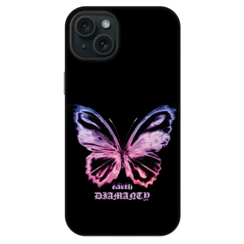 Szilikon tok erre a típusra Apple iPhone 14 Plus - Diamanty Purple