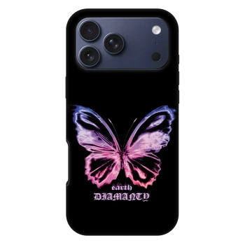 Szilikon tok erre a típusra Apple iPhone 17 Pro Max - Diamanty Purple