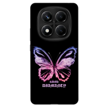 Szilikon tok erre a típusra Xiaomi Redmi Note 14 Pro 4G - Diamanty Purple