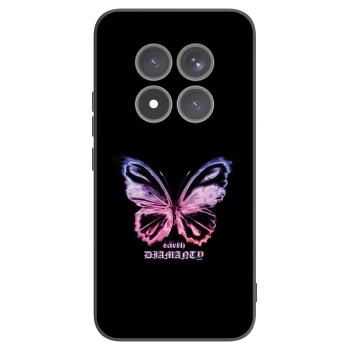 Picasee fekete szilikon tok az alábbi mobiltelefonokra Xiaomi Redmi Note 15 Pro+ - Diamanty Purple