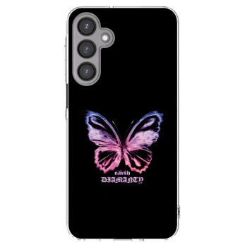 Picasee átlátszó szilikon tok az alábbi mobiltelefonokra Samsung Galaxy A16 4G - Diamanty Purple