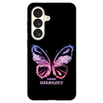 Szilikon tok erre a típusra Samsung Galaxy S26 - Diamanty Purple