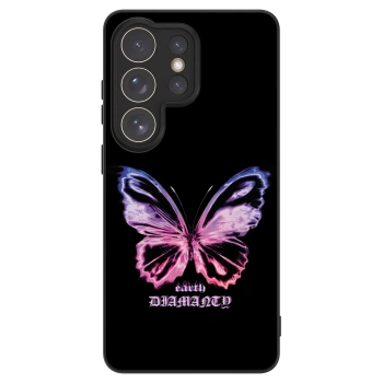 Szilikon tok erre a típusra Samsung Galaxy S26 Ultra - Diamanty Purple