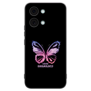 Picasee fekete szilikon tok az alábbi mobiltelefonokra Xiaomi Poco X8 Pro Max - Diamanty Purple